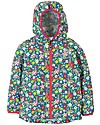Frugi Rain or Shine Waterproof Foldable Jacket - Rabbit Fields - Made from recycled bottles! Waterproof