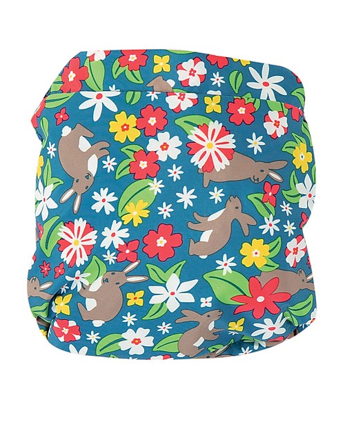 Frugi Rain or Shine Waterproof Foldable Jacket - Rabbit Fields - Made from recycled bottles! Waterproof