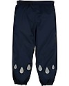 Frugi Rain Or Shine Waterproof Trousers - Indigo and Silver - Organic Cotton Trousers