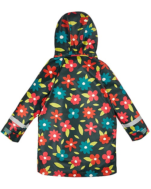 Frugi Rainy Days Coat - Autumn Bloom Waterproof