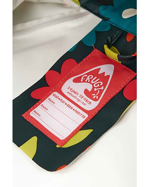 Frugi Rainy Days Coat - Autumn Bloom Waterproof