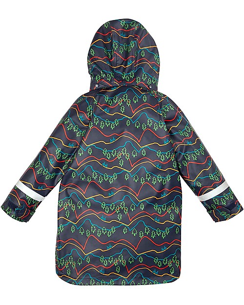 Frugi Rainy Days Coat - Rainbow Ramble Waterproof
