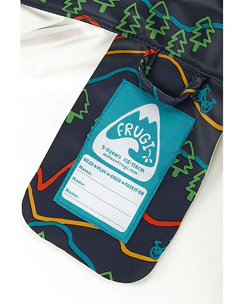 Frugi Rainy Days Coat - Rainbow Ramble Waterproof