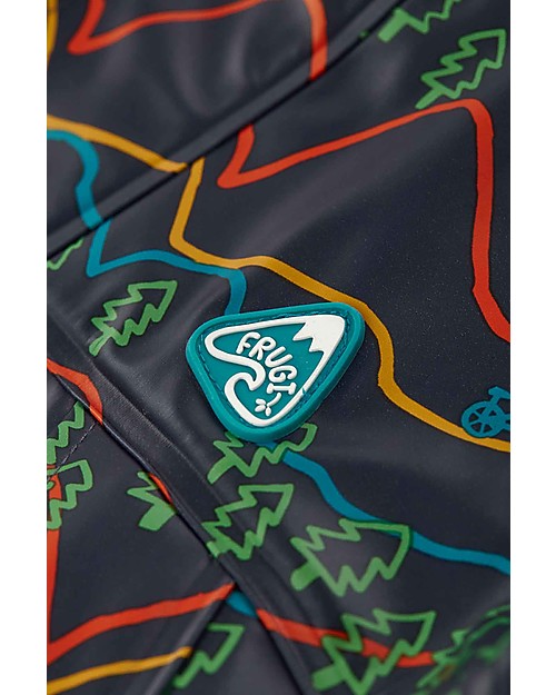 Frugi Rainy Days Coat - Rainbow Ramble Waterproof