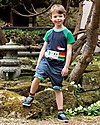 Frugi Ralph Reversible Shorts - Bullet Train (18 months-4 years) - 100% organic cotton Shorts