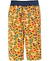 Frugi Reversible Cord Trousers - Blue/Wild Flowers - 100% GOTS Organic Cotton Trousers