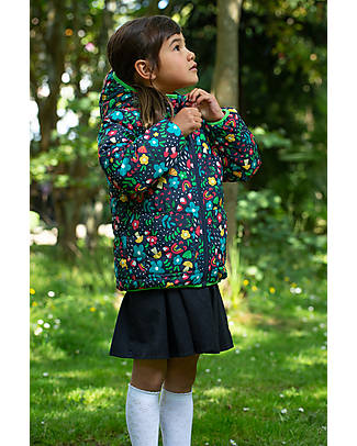 Frugi Reversible Toasty Trail Jacket - Blooming Bright Down Jacket