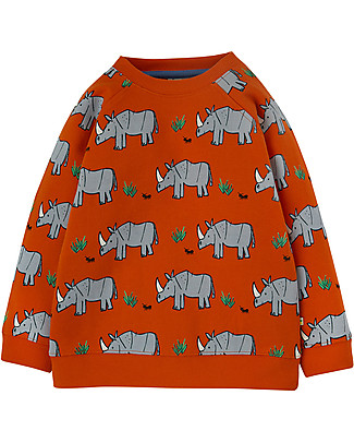 Frugi Rex Jumper - Rhino Friends Jumpers