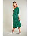Frugi Rico Maternity and Nursing Dress - Fern Leopard - Elasticated Organic Cotton Dresses_