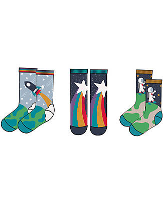 Frugi Rock My Socks 3 - Pack of 3 Socks