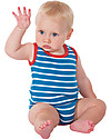 Frugi Sailor Body 2 Pack - Tomato/Diver Blue Mulitpack, 100% Organic Cotton Skirts