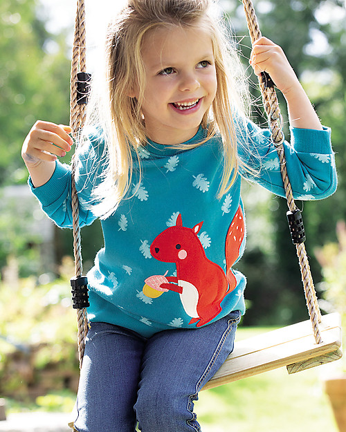 Frugi Sammy Sweatshirt - Squirrel - Organic cotton Sweatshirts