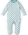 Frugi Scrumptious Babygrow, Duck Weather+Sky Drops - Pack of 2 - 100% Organic Cotton Babygrows