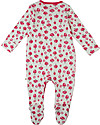 Frugi Scrumptious Babygrow, Woodland Mushrooms - Pack of 2 - 100% Organic Cotton Babygrows