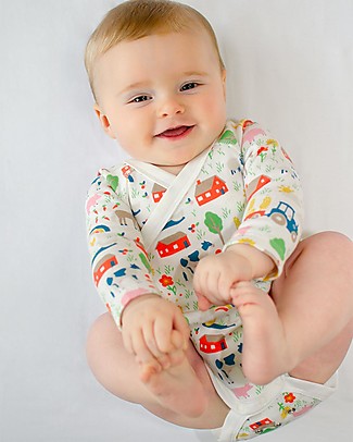 Frugi Shay 2 Pack Body - Life At The Farm - Organic Cotton Short Sleeves Bodies