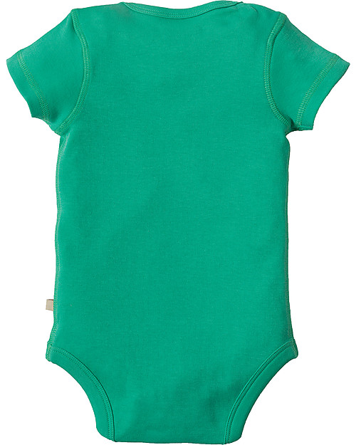 Frugi Short Sleeves Bodysuits, Pack of 3, Happy Days - 100% organic cotton Short Sleeves Bodies