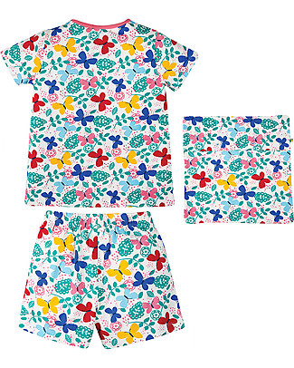 Frugi Sleepy Pack Pyjama - Mini Butterflies - Organic Cotton Pyjamas