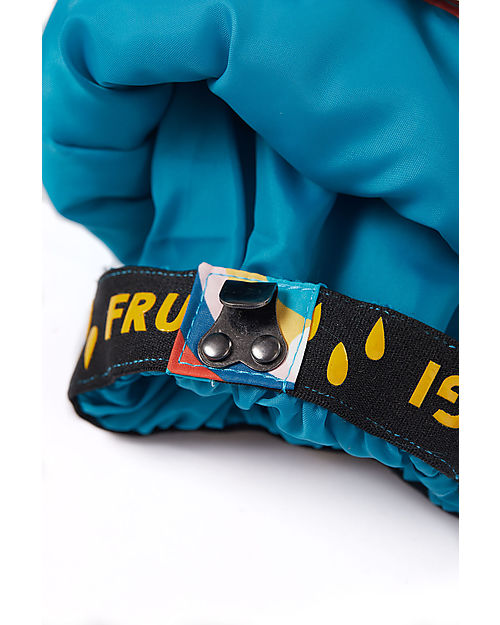 Frugi Snow and Ski Salopettes Blue Rainbow Nights unisex (bambini)