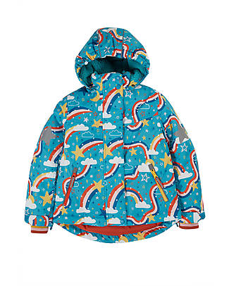 Frugi Snow and Ski Waterproof Coat - Rainbows - Welded Seams Waterproof