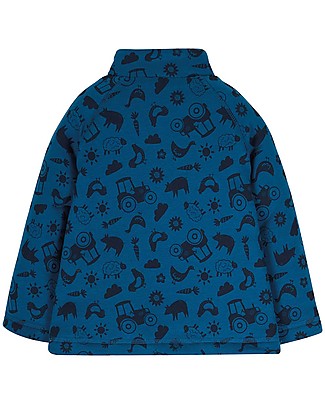 Frugi Snuggle Fleece - at the Farm - Organic Cotton Sweatshirts