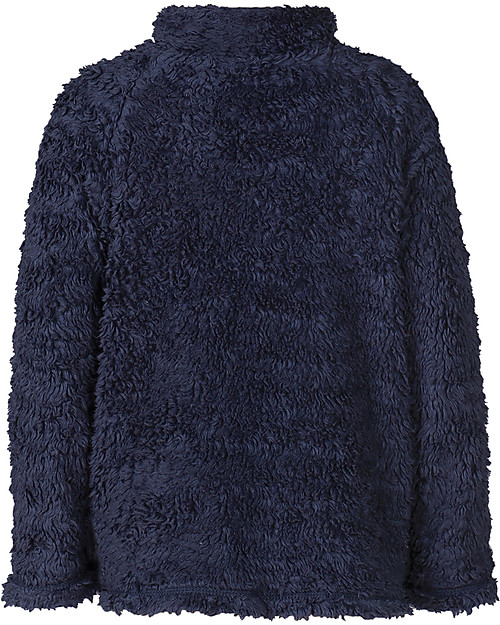 Frugi Snuggle Fleece, Navy Mid Breton - 100% organic cotton Sweatshirts