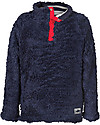 Frugi Snuggle Fleece, Navy Mid Breton - 100% organic cotton Sweatshirts