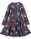 Frugi Sofia Skater Dress, Carousel Horses - Elasticated organic cotton Dresses_