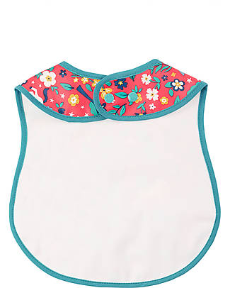Frugi Spick and Span Bib - Watermelon Pegasus Snap Bibs