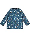 Frugi Splashing Sleeved Bib - Stars - Recycled Material! Burpy Bibs