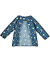 Frugi Splashing Sleeved Bib - Stars - Recycled Material! Burpy Bibs