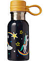 Frugi Splish Splash Steel Bottle - Indigo/Unicorn - 400 ml Thermos Bottles