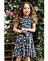 Frugi Spring Skater Dress - Indigo - Wild Horses - Organic Cotton Dresses_