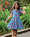 Frugi Spring Skater Dress - Lotus Bloom - Organic Cotton Dresses_