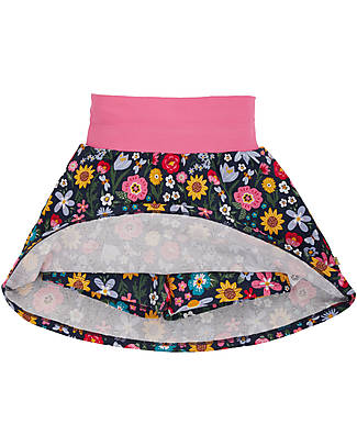 Frugi Spring Skort - Indigo Pollinators - Pollinators - Organic Cotton Skirts