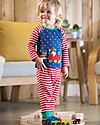 Frugi Stargaze Pyjamas, Twilight Sky/Train - 100% organic cotton Pyjamas