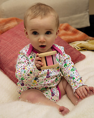 Frugi Super Special 3-Pack Bodysuits - Fairy - 100% Organic Cotton Long Sleeves Bodies
