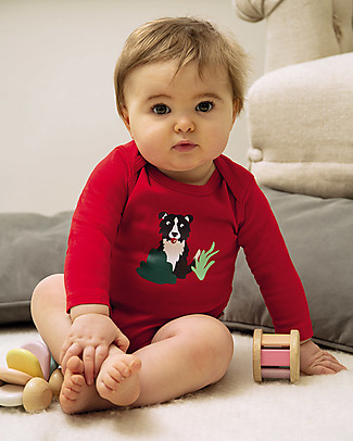 Frugi Super Special 3-Pack Bodysuits - Tractor - 100% Organic Cotton Long Sleeves Bodies