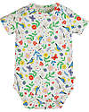 Frugi Super Special 3-Pack Short Sleeves Bodysuits - Hedgerow - 100% GOTS Organic Cotton Interlock Short Sleeves Bodies