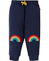 Frugi Switch Character Crawlers - Indigo and Rainbow - Chase the Rainbow - 100% Organic Cotton Trousers