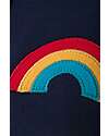 Frugi Switch Character Crawlers - Indigo and Rainbow - Chase the Rainbow - 100% Organic Cotton Trousers