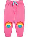 Frugi Switch Character Crawlers with Hibiscus/Shell - Fucsia - Organic Cotton Trousers