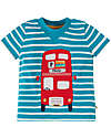 Frugi Switch Easy On T-Shirt - Camper Breton & Bus - London Transport - Organic Cotton T-shirts
