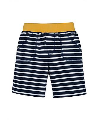 Frugi Switch Ellis Short - Indigo Breton - A day in the city - 100% Organic Cotton Shorts