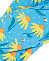 Frugi Switch Snuggle Crawlers with Echinacea - Light Blue - Organic Cotton Trousers