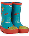 Frugi The National Trust Char Puddle Buster Welly - Frog Wellies