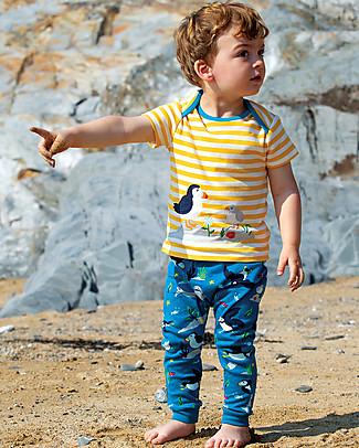 Frugi The National Trust Olly Outfit - Puffin - organic cotton Gift Set