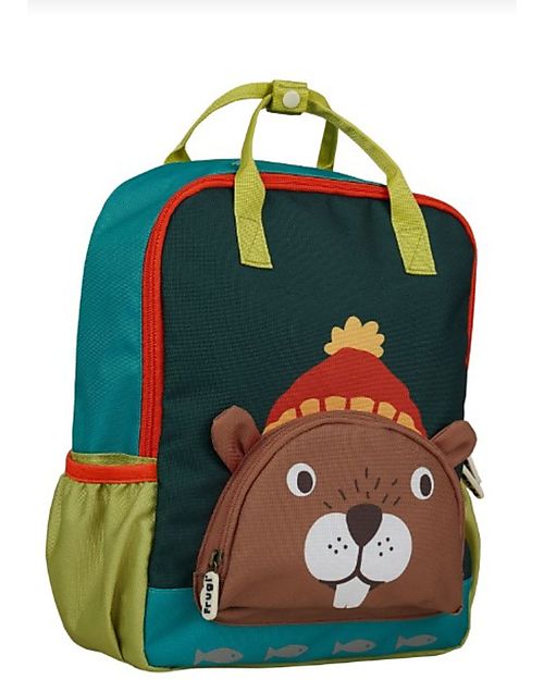 Frugi The National Trust Play Around Backpack - Beaver Kindergarten Backpacks