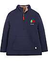 Frugi The National Trust Reversible Fleece - Indigo/Twig Sweatshirts