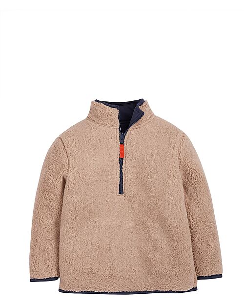 Frugi The National Trust Reversible Fleece - Indigo/Twig Sweatshirts