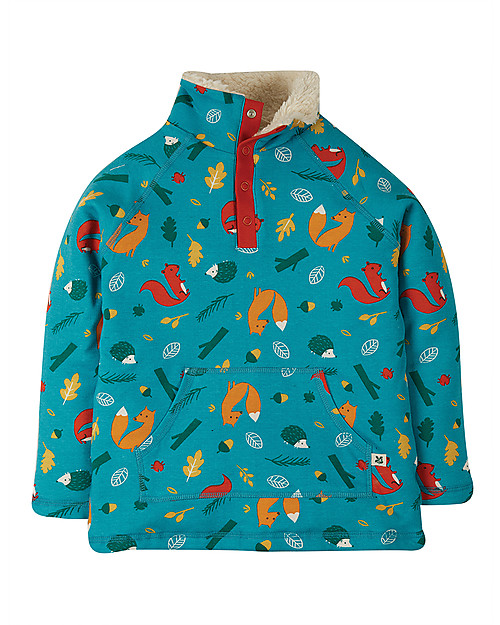 Frugi The National Trust Snuggle Fleece - Woodland Wander - Organic Cotton Sweatshirts